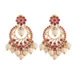 ER006(Trenditional pearl drop 22kt earring) ER006(Trenditional pearl drop 22kt earring)