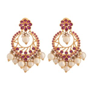 ER006(Trenditional pearl drop 22kt earring) ER006(Trenditional pearl drop 22kt earring)