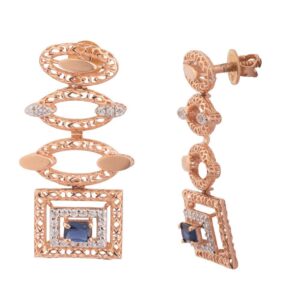 ER021 (Shimmered 18kt earring) ER021 (Shimmered 18kt earring)