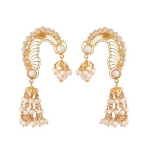 ER003(Embraced long 22kt earring) ER003(Embraced long 22kt earring)