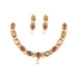 NK007 (Nav ratana Necklace set) NK007 (Nav ratana Necklace set)