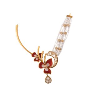meenkari pearl necklace set meenkari pearl necklace set